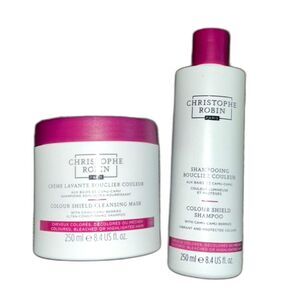 Christophe Robin Colour Shield Shampoo and Hair Mask w/ Camu Camu Berries Duo